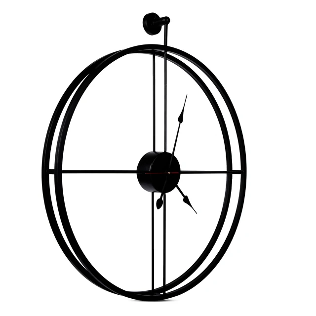 Metal Double Frame 24 Inch Wall Clock For Office, Living Room And Bedroom Wall Decor Item Manufacturer Indian Factory