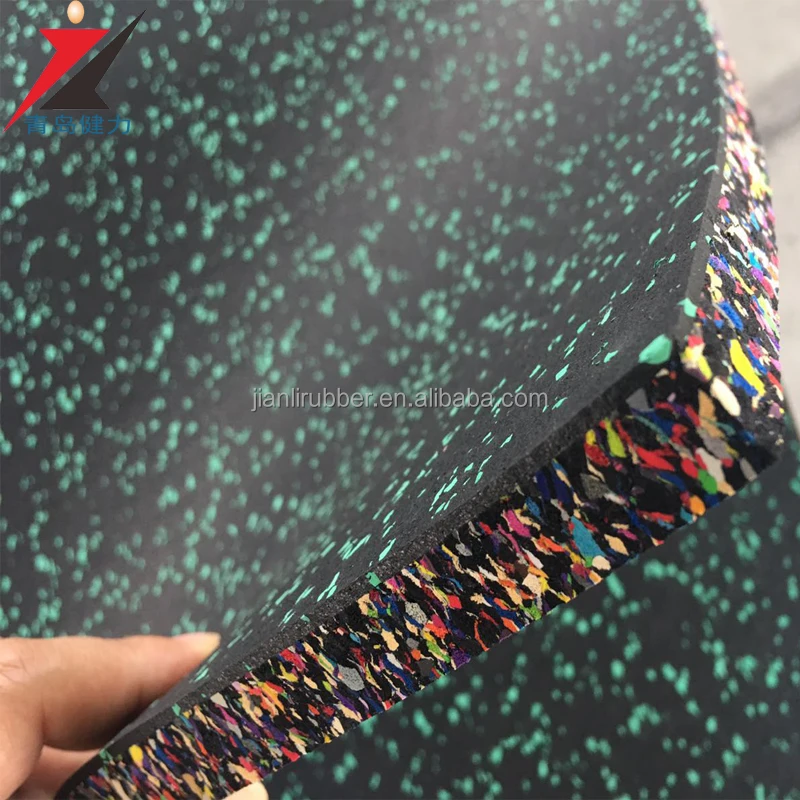 Outdoor Rubber EPDM Tile Fitness Foam Rubber Gym Floor Tiles Playground Floor