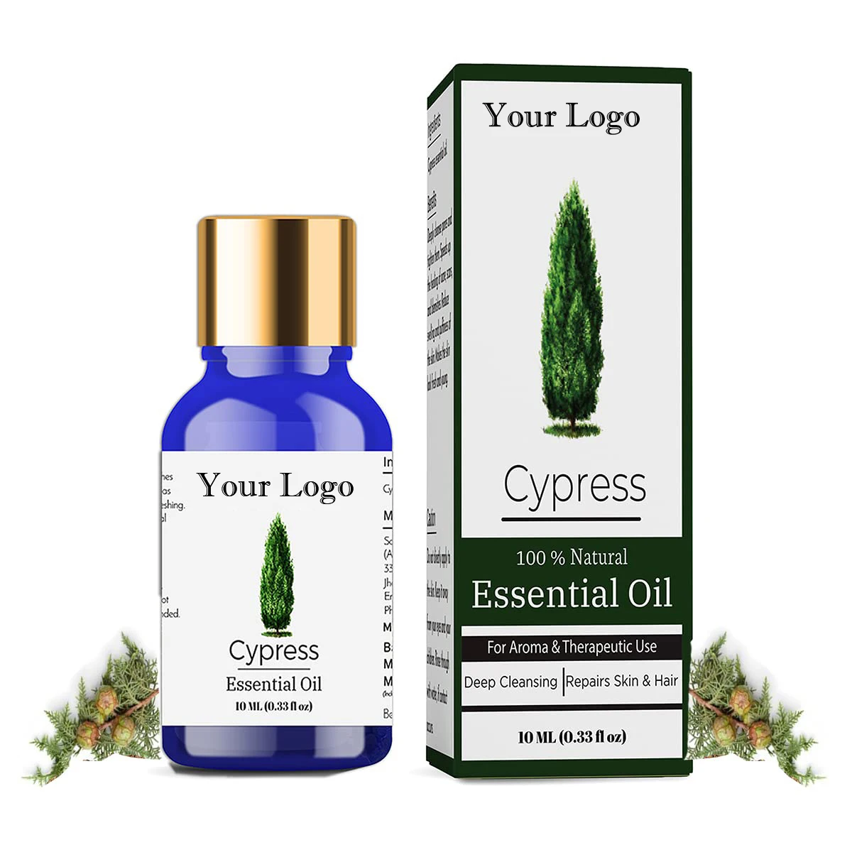 Manufacturer Wholesale Cypress Essential Oil Therapeutic Grade Organic Natural Cupressus Sempervirens Steam Distilled Bulk Order