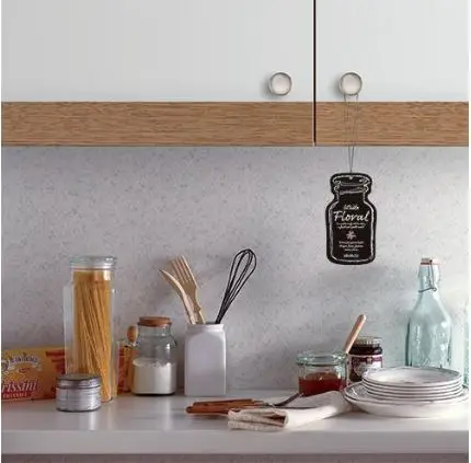 Fragrance oil for Car & Home Fragrance Interior Aroma Plate Rose fragrance plate Made in Japan