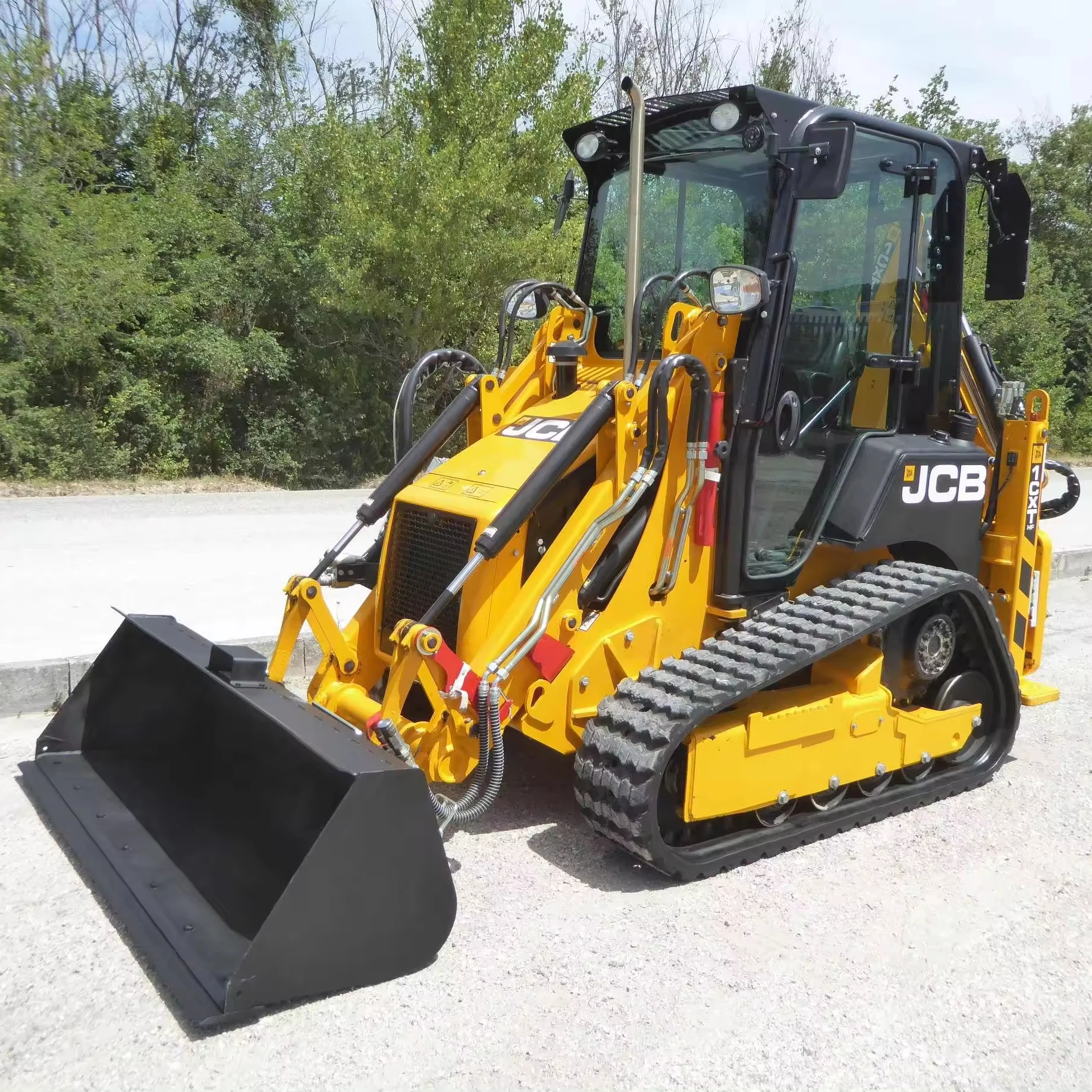 Б/у 1CXT JCB 50HP мини-погрузчик строительные и сельскохозяйственные работы