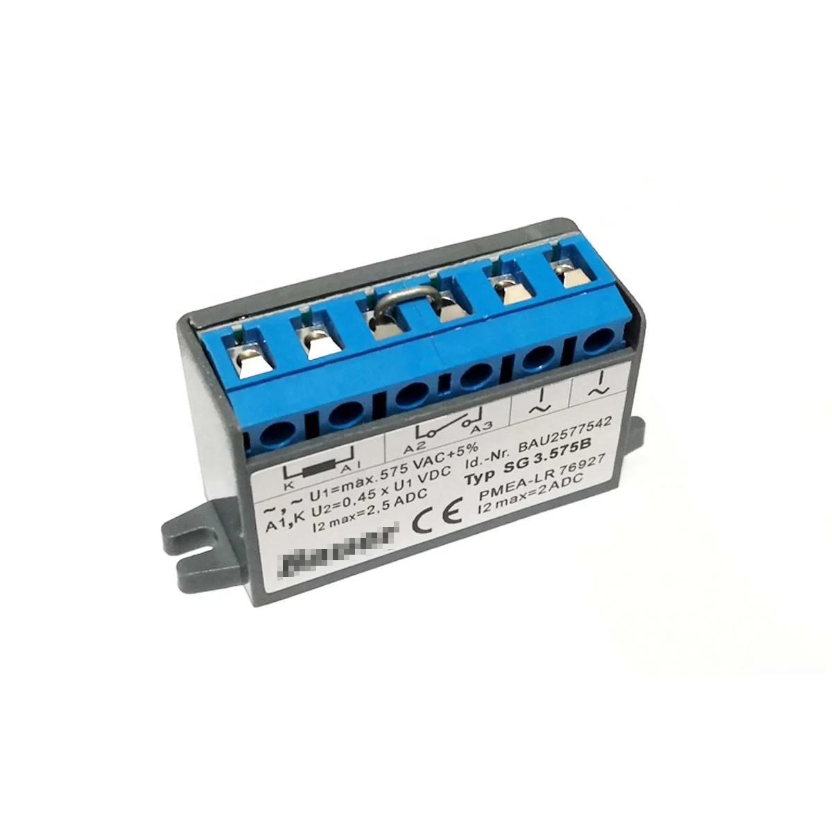 Half wave rectifier  Typ SG 3.575B BAU2577542 2577542