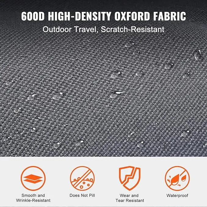 THCW10052 - Beach Fishing Cart, 300 lbs Load Capacity with Big Wheels for Sand, Steel Pier Wagon Trolley with 8 Rod Holders