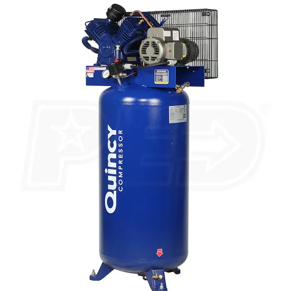 Дешевая цена для Quincy QT 54HP 60 галлонов Двухступенчатый Воздушный компрессор 2V41C60VC продажи 24 часа доставка по всему миру
