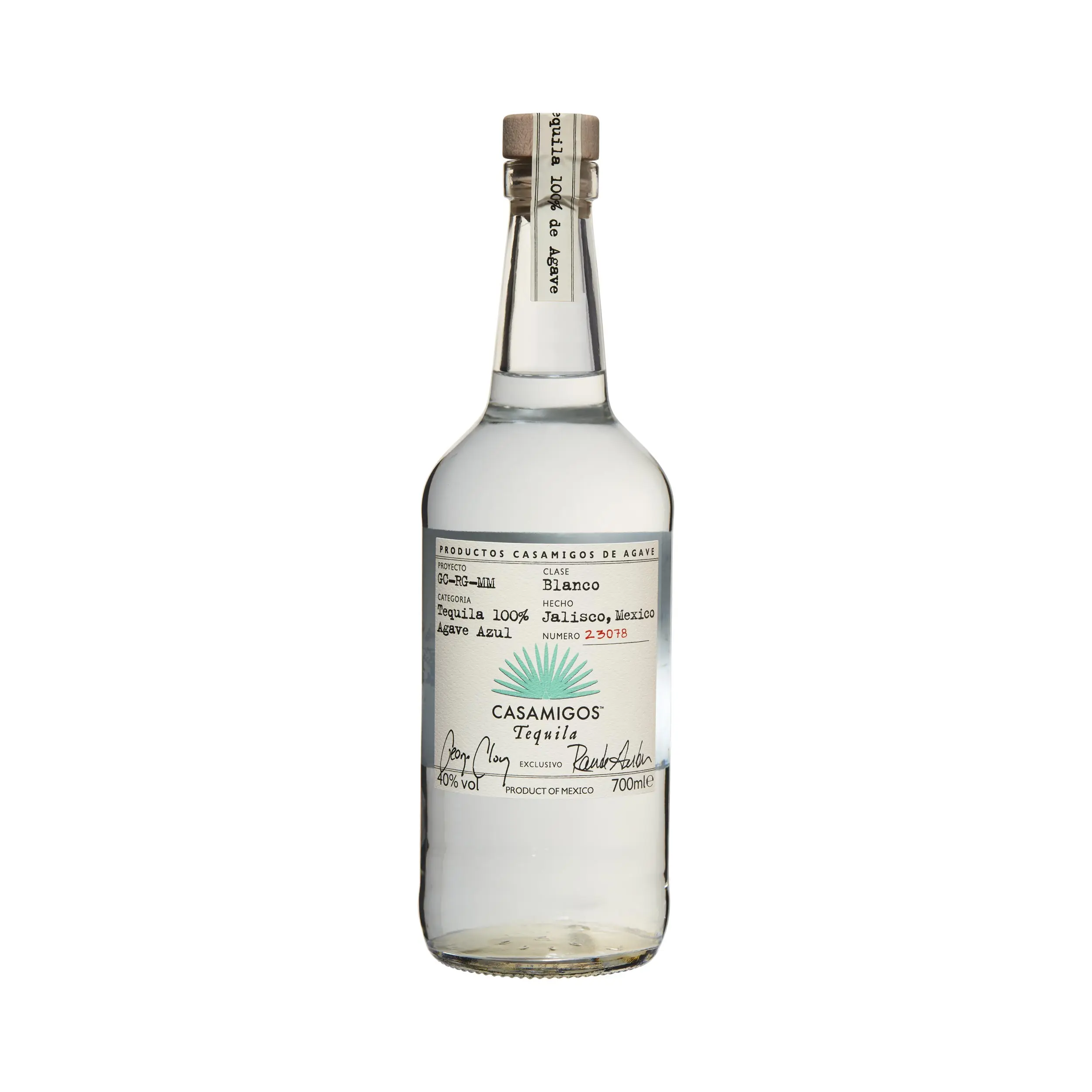 Бутылка текилы Casamigos Reposado 70cl упаковка класса с неограниченным сроком годности 40% алкоголя
