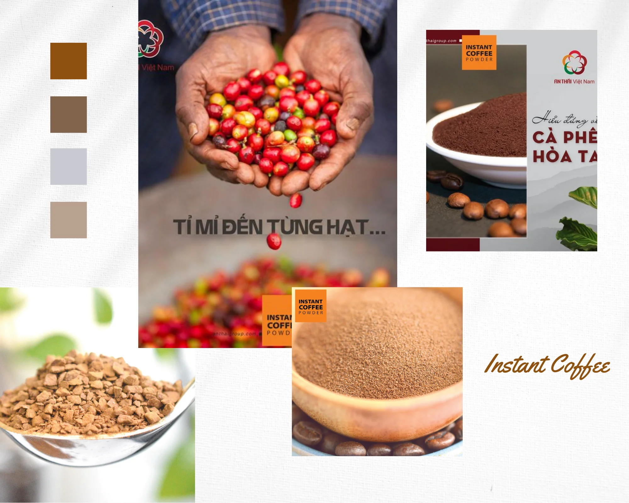 Высококачественный порошок растворимого кофе 100% ROBUSTA ORIGINAL DAK LAK Вьетнам