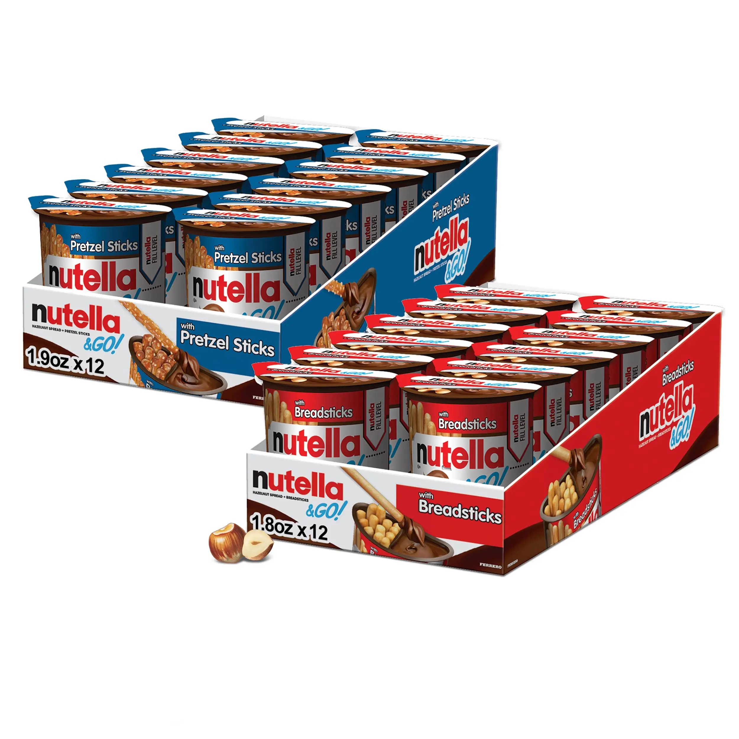 Top High Quality Nutellas B Ready waffle with hazelnut spread filling 132g Low Price