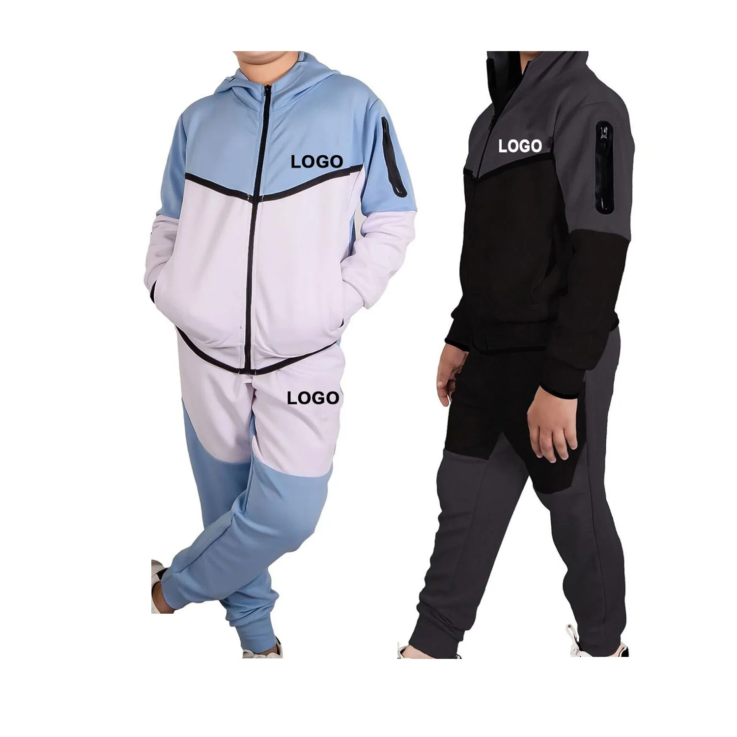 Kids Clothing Sets Children Two Piece Toddler Boys Tracksuit Sweatsuits Set Sweat Suit Kids Hoodie Jogger Sets Kids Tracksuit