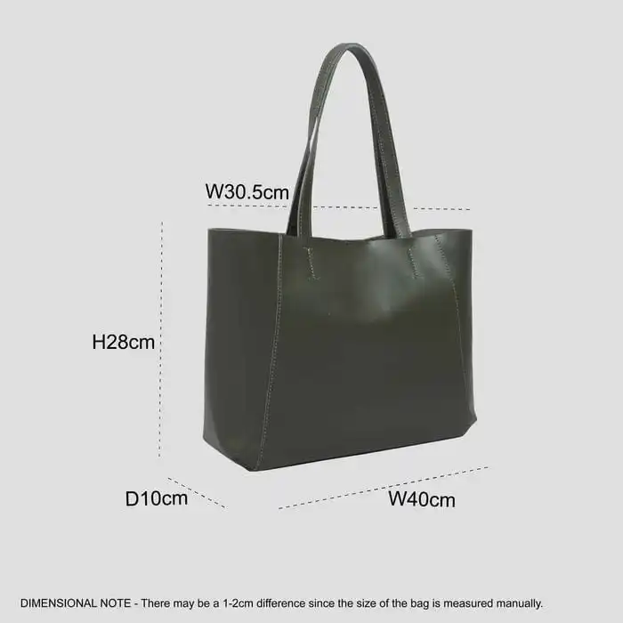 Luxury Quality Smooth Italian Polished Finish Genuine Leather Tote Bag Vintage style Top Indian Supplier