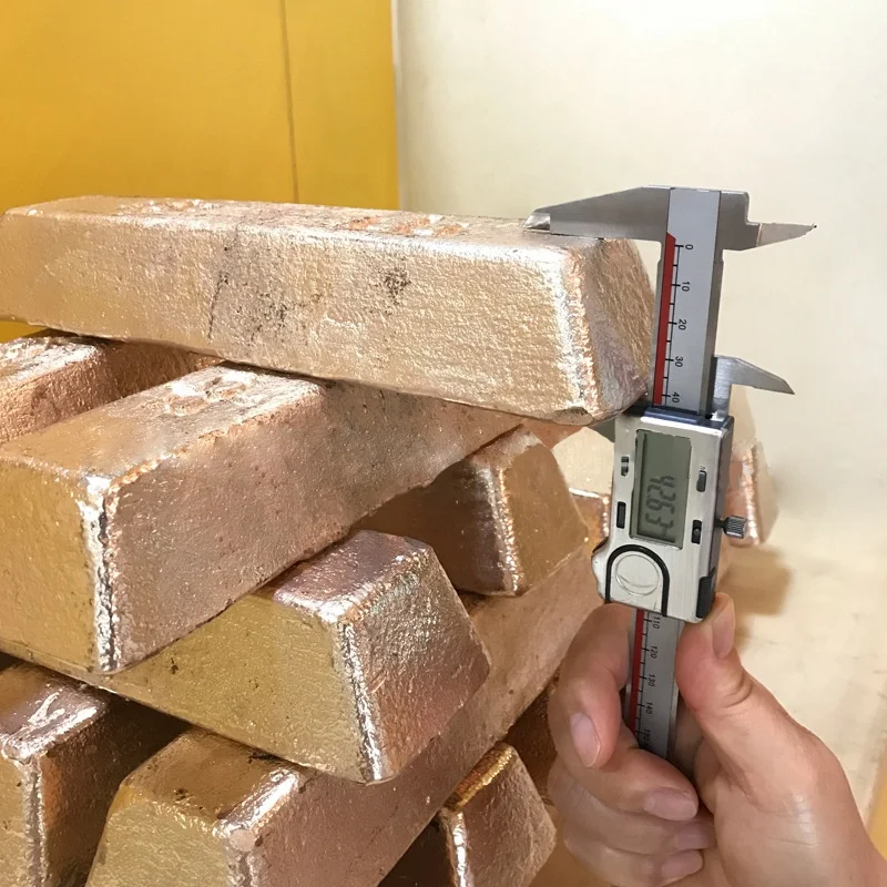 Low Price From Factory Hot Sell Brass Produced Copper Ingots Of Various Weights