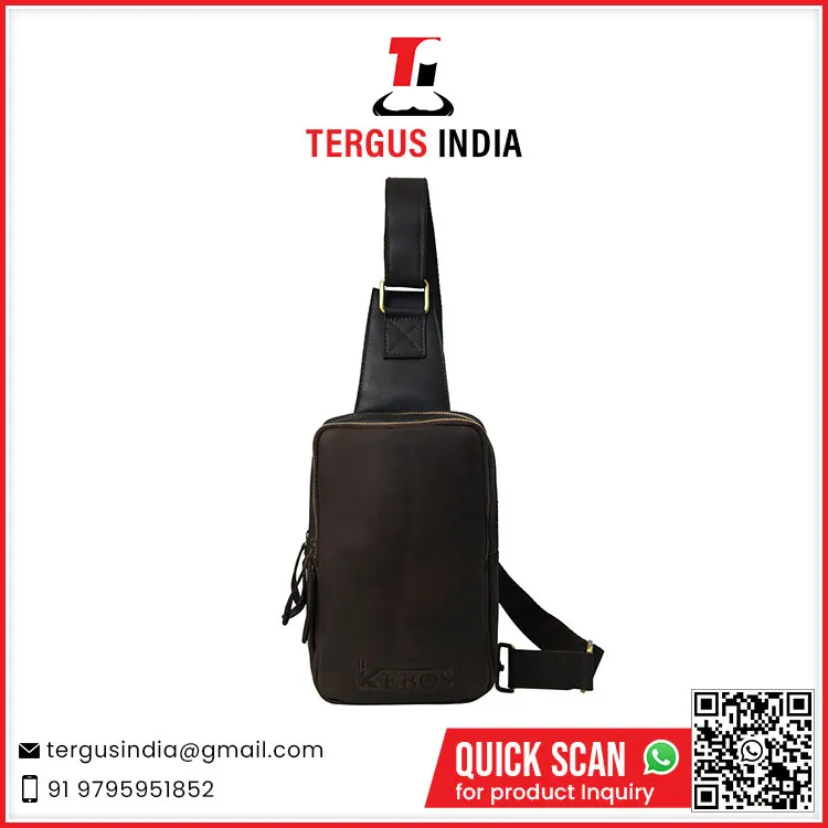 100% Original Brand Highest Quality Genuine Leather Chest Bag At Inexpensive Price From Trusted Supplier