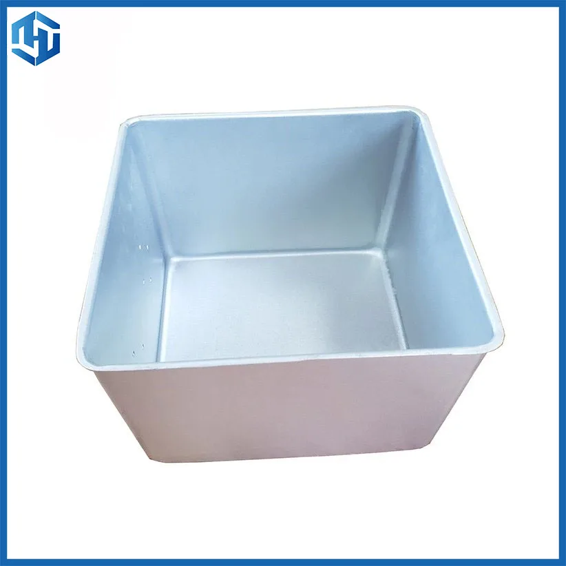 YHX High Quality Sheet Metal Stainless Steel Box Laser Cutting Battery Metal Fabrication Custom Aluminum Case Enclosure