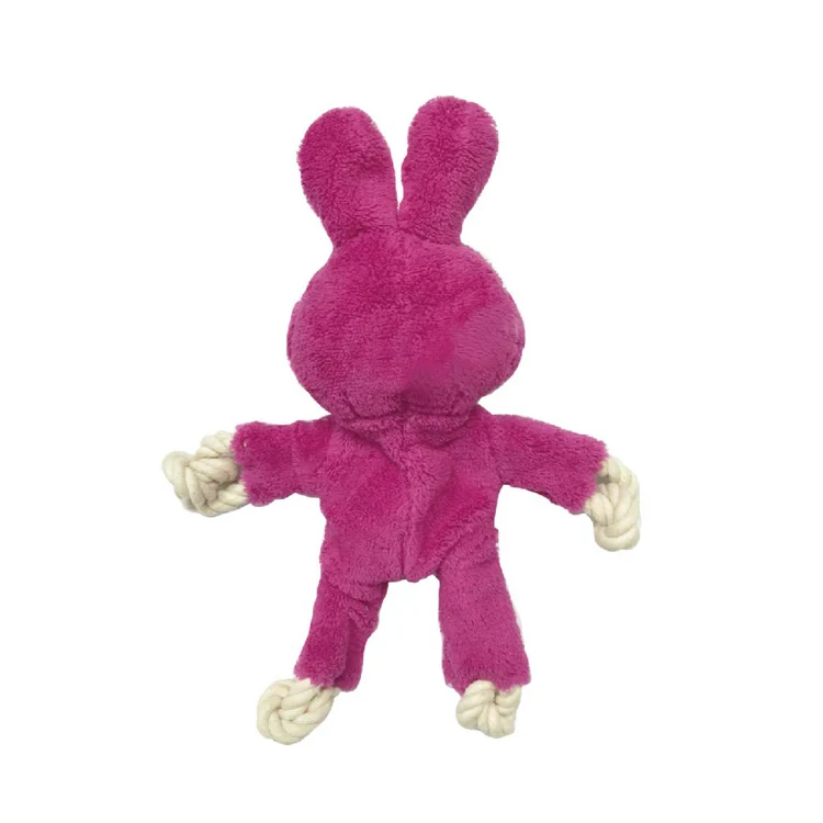 Superior Quality Cute Plush Duck Dog Pet Chew Toy Plush Animal Shape Non Toxic For Dogs