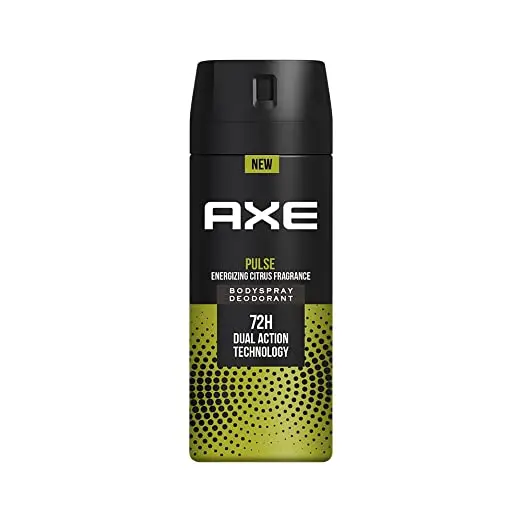 Ax e Pulse Long Lasting Deodorant Body spray For Men 150 Ml With Citrus Fragrance Safe On Skin Male Grooming