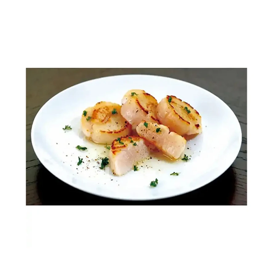 Healthful Raw Eating Japanese Food Dishes Scallops Frozen Meat
