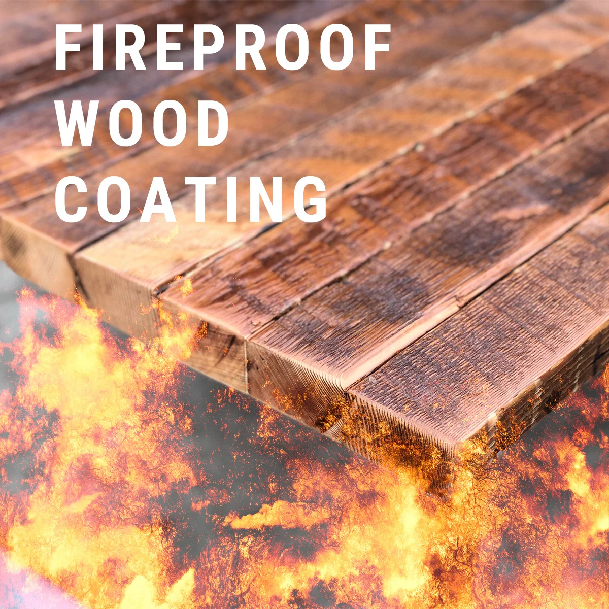 Fire resistance rating paint for buildings