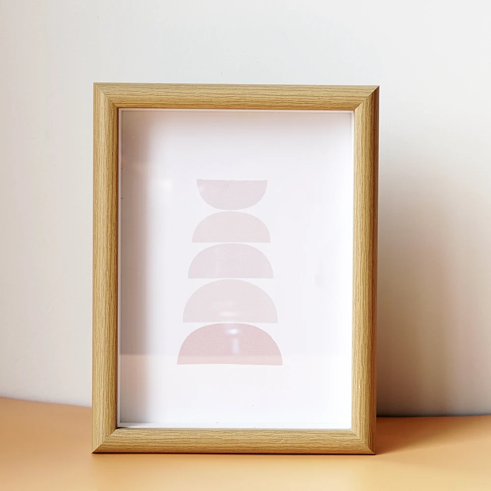 Bulk Wholesale Home Decoration Customized Ps Picture Photo Frame Table Plastic Picture Frame