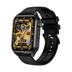 HK28 Smart Watch AMOLED 368*448 HD Screen Health Fitness Tracker BT Answer Call Smartwatch Fitcloud Pro Oxygen Monitor