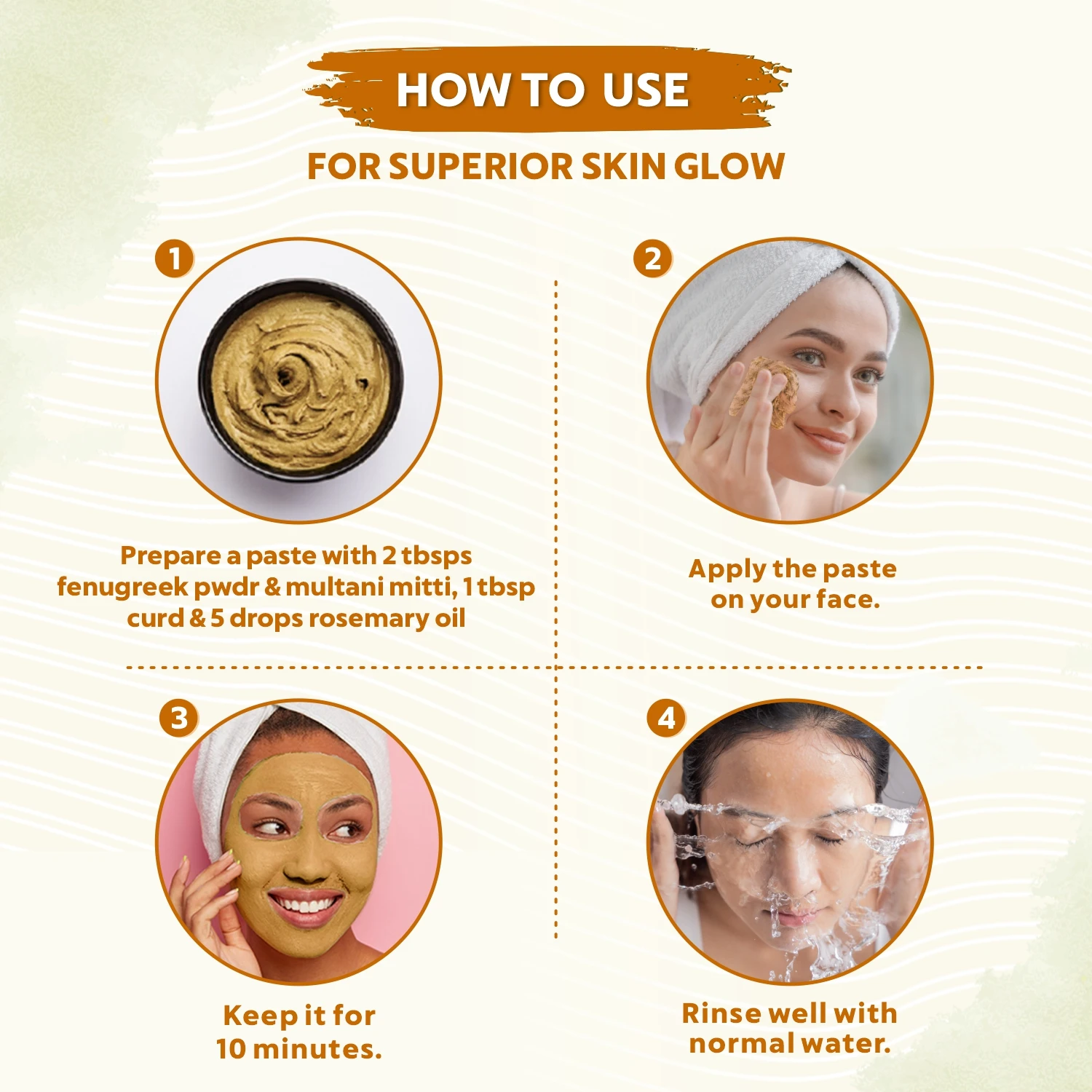 INDUS VALLEY Bio Organic Fenugreek Methi Powder for Hair Care -(100g)