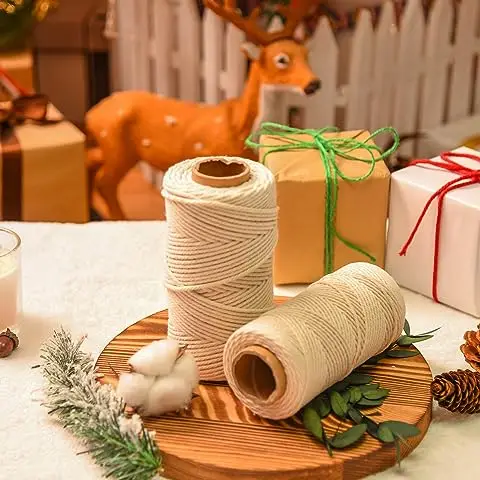 Diy Hand Woven Rope colored cotton rope 3MM 4MM 5MM DIY Recycled Macrame cotton rope