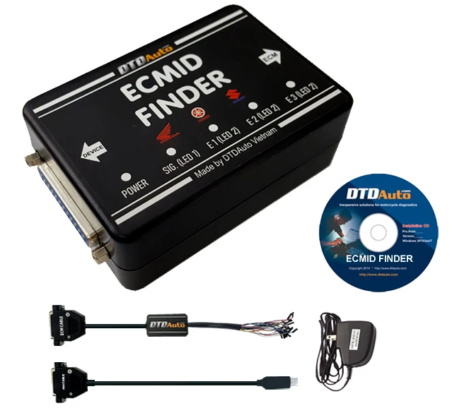 DTDAuto ECMID FINDER - Tool Reading ECMID from SCU Application Software Installed On Computer Operating System WINDOWS