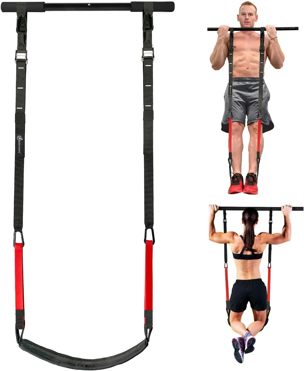 Pull Up Assistance Bands Arm Chest Muscle Strength Training Elastic Resistance Band For Home Gym