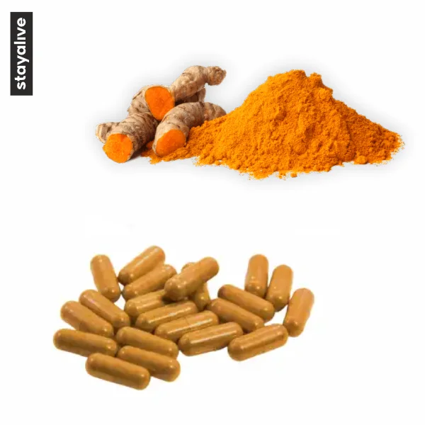 Curcumin Supplement | 95% Curcuminoid | Natural Turmeric With Bioperine, Ginger & Garlic | Superfood Pure | Non - GMO, Vegan