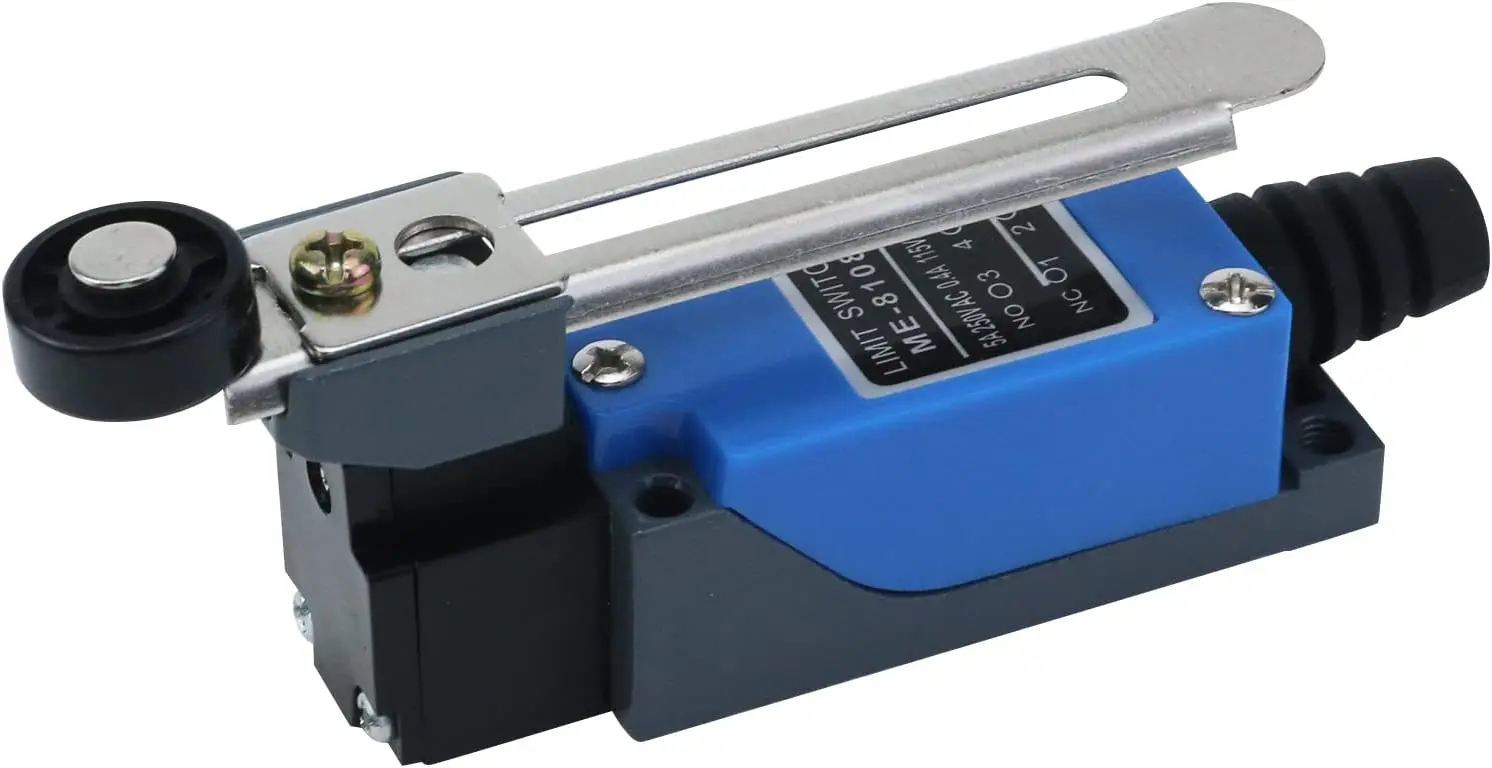 ME-8108 Adjustable Roller Lever Arm Limit Switch ME-8108 NC-NO CNC Mill Router Lever Arm Mini Limit Switch