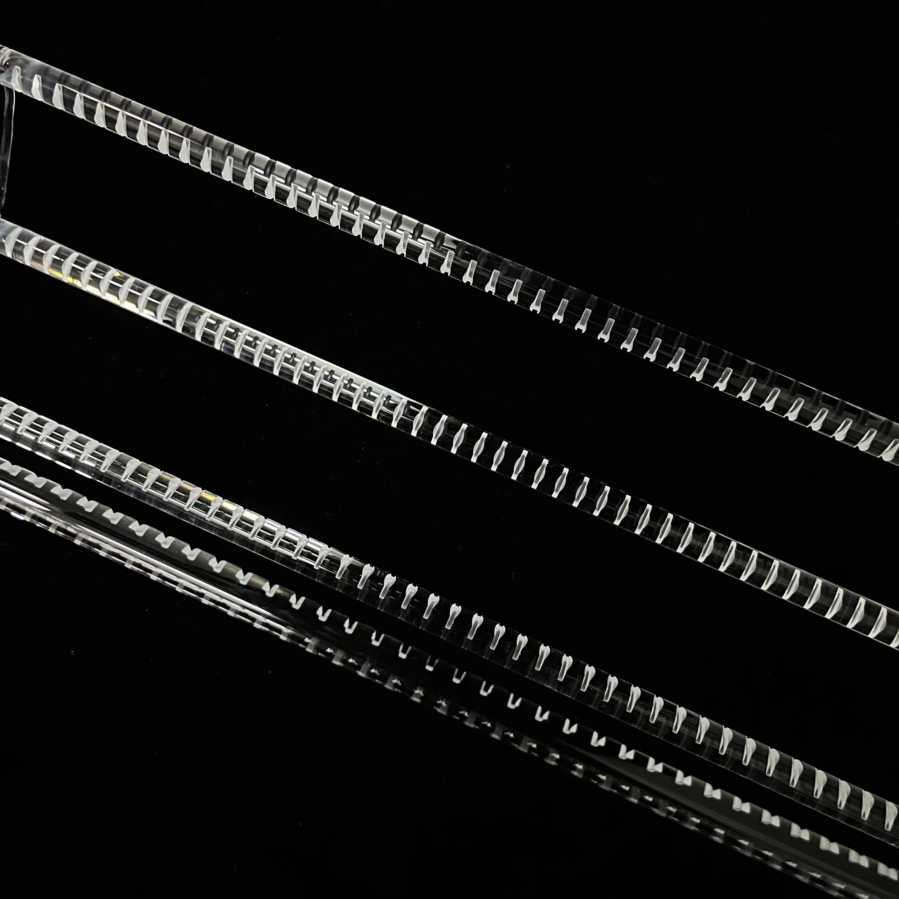 Quartz Wafer Boat For  Experiments Wafer Carrier  Clear Quartz Glass Boat Quartz Instrument