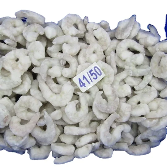 Высококачественные индивидуальные свежие Замороженные очищенные и очищенные креветки 10 кг, упаковка индийского происхождения