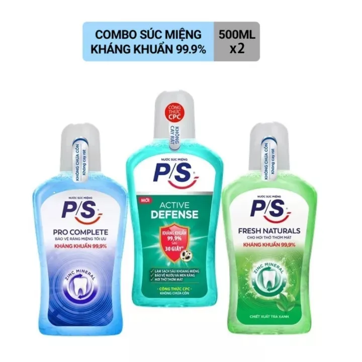 PS Active Defense Mouthwash 500ml