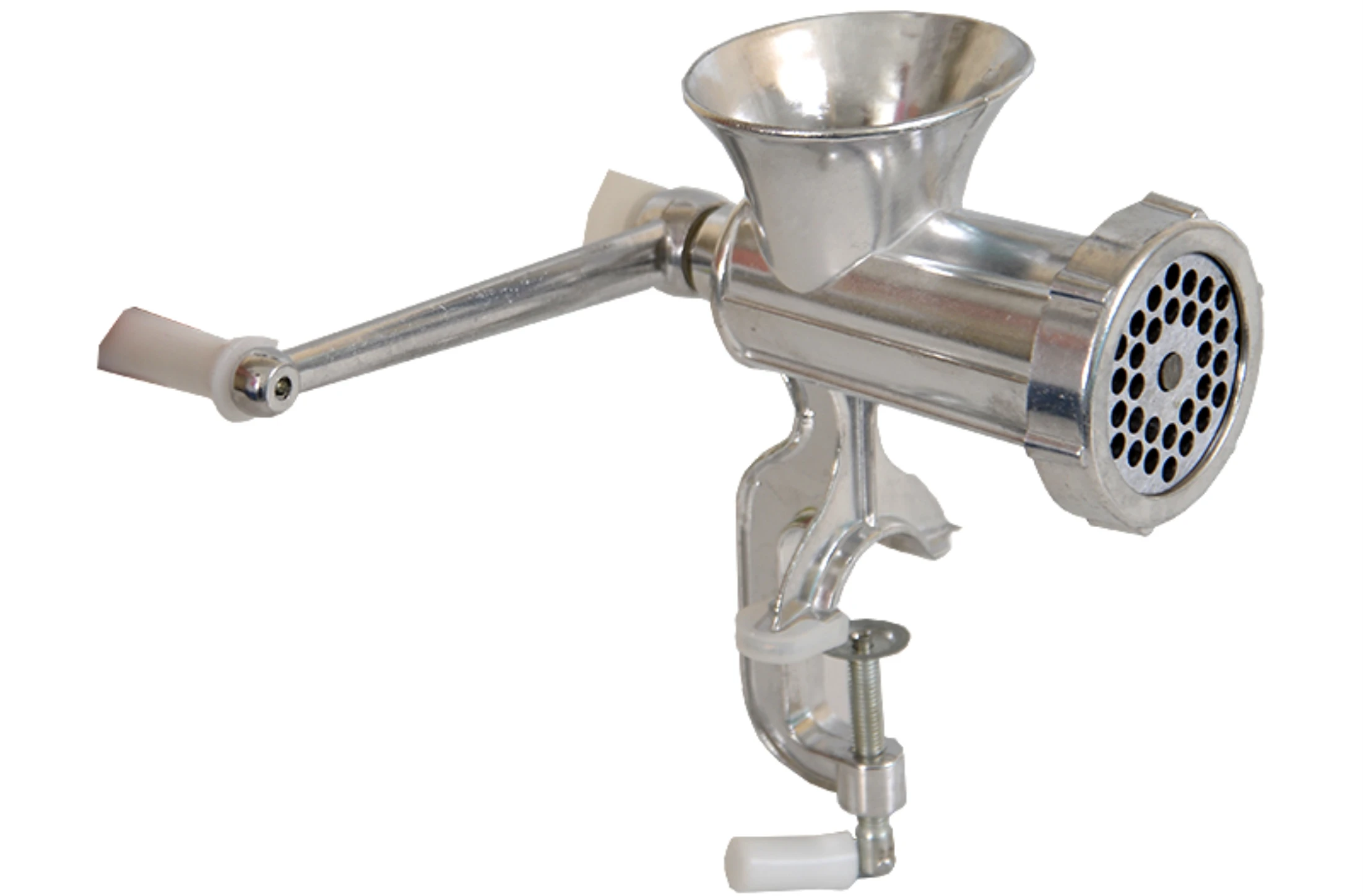 Hausberg / High Quality ALUMINIUM MANUAL MEAT MINCER / NR 10 / Easy Use, Easy Cleaning