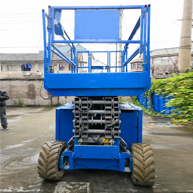 Genie GS-4069 DC 14.30m electric-drive rough terrain slab scissor lift for sale