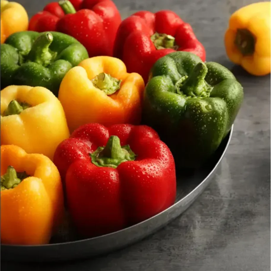 Fresh Capsicum, fresh pepper, fresh bell pepper