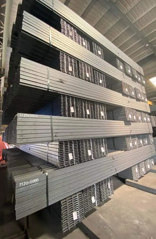 Steel I-Beam Sizes Hot Selling Stainless Using For Structure Building Construction Standard Sea-Worthy Packing Vietnam