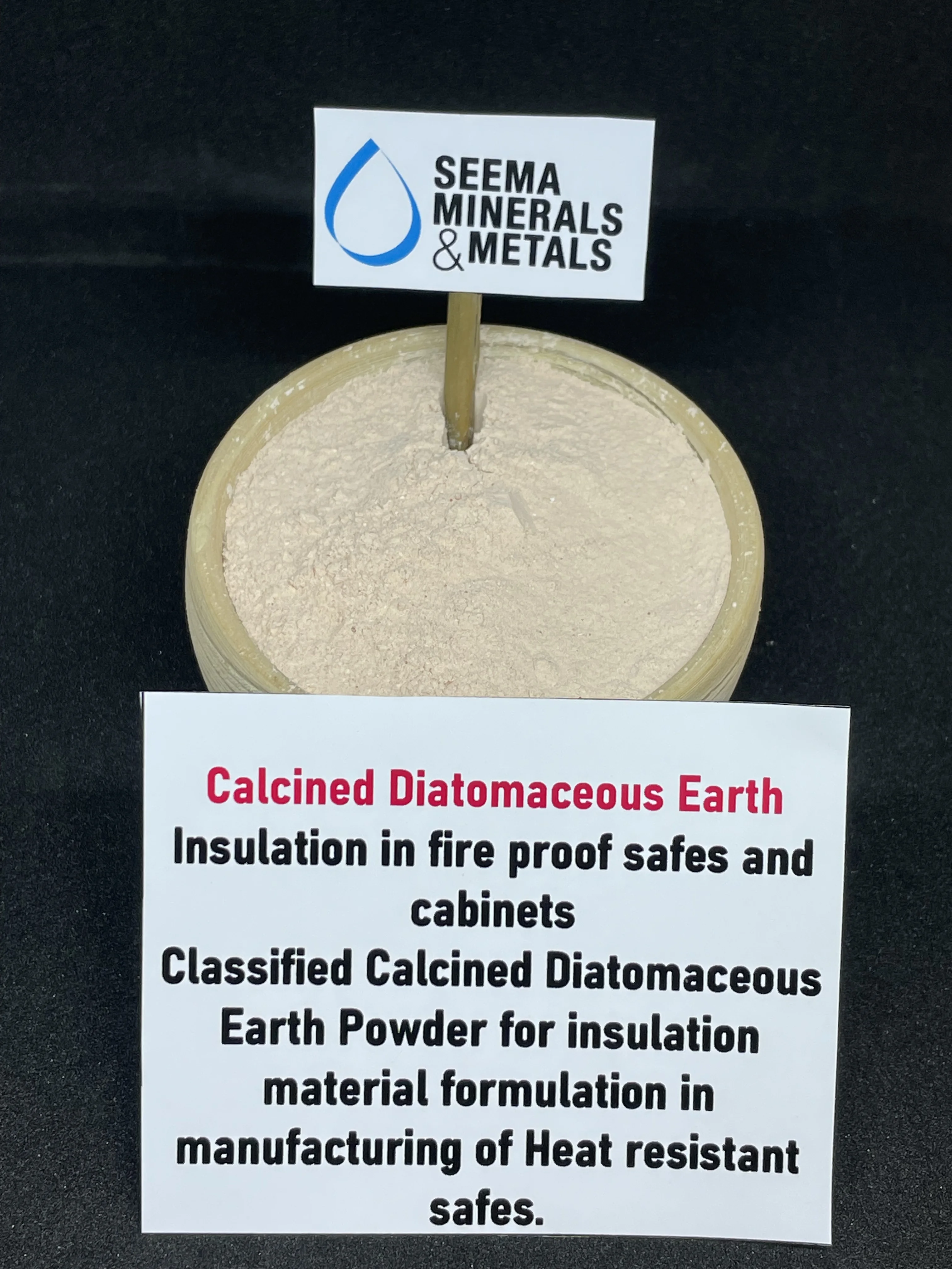 Highest Quality 100% Natural  Kieselguhr Insulation Powder for Fire Proof Cabinets, Safes for Sale