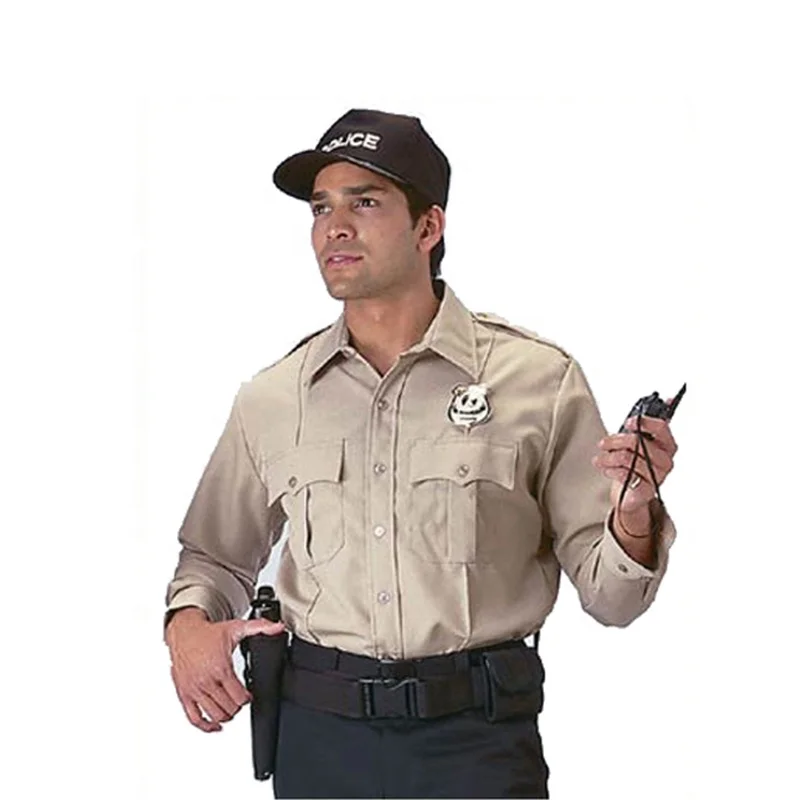 High Quality Custom Design Top Sell Uniform Work wear Mens Security Thermal Guard Uniforms Shirts Wholesale Men Guards Uniform