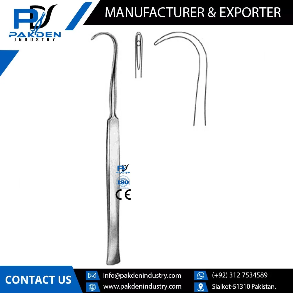 2022 New Arrival 100% High Quality German Stainless Steel Surgical Cooper Ligature Needle / Best Selling Cooper Ligature Needle