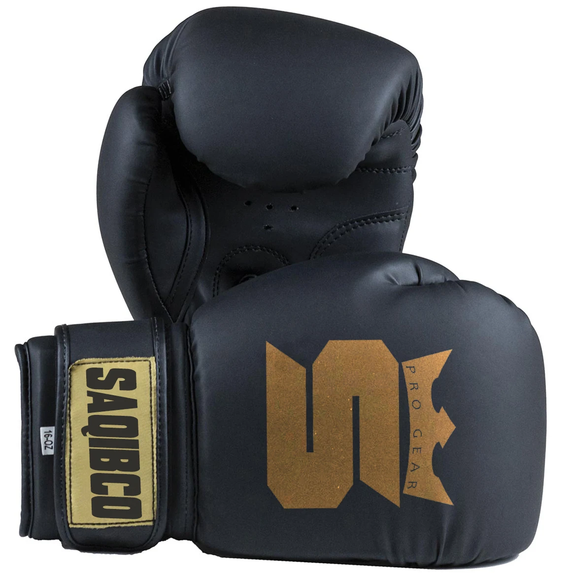 Унисекс матовый черный кик боксинга на устойчивом плотном объемом 16 унций перчатки & тайского бокса латексная подкладка перчаток для трусы-боксеры