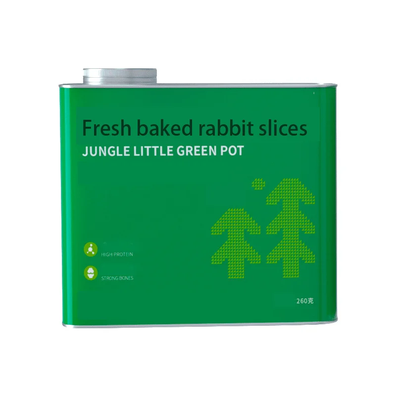 DSY056Jungle Green Can продукты для здоровья домашних животных увеличения веса укрепление костей щек кальциевая добавка запеченный кролик