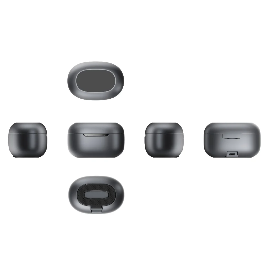 JINGHAO DW3 Grey Hearing Aids Rechargeable Medical Bluetooth OTC Self Fitting Hearing Aid For The Deaf