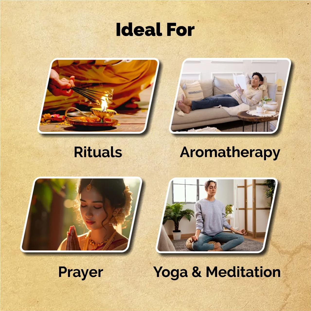 Premium Loban Dhoop Sticks Bamboo less Incense Cups & Cones Natural,Eco-Friendly, Subtle & Long-lasting Fragrance. Private Label
