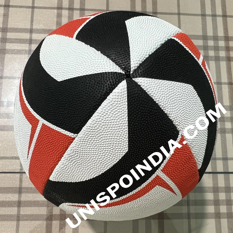 Size 5 Custom Printed Inflatable Rugby Ball Long Durable Hand Sewn Rubber Rugby Ball At Reasonable Price