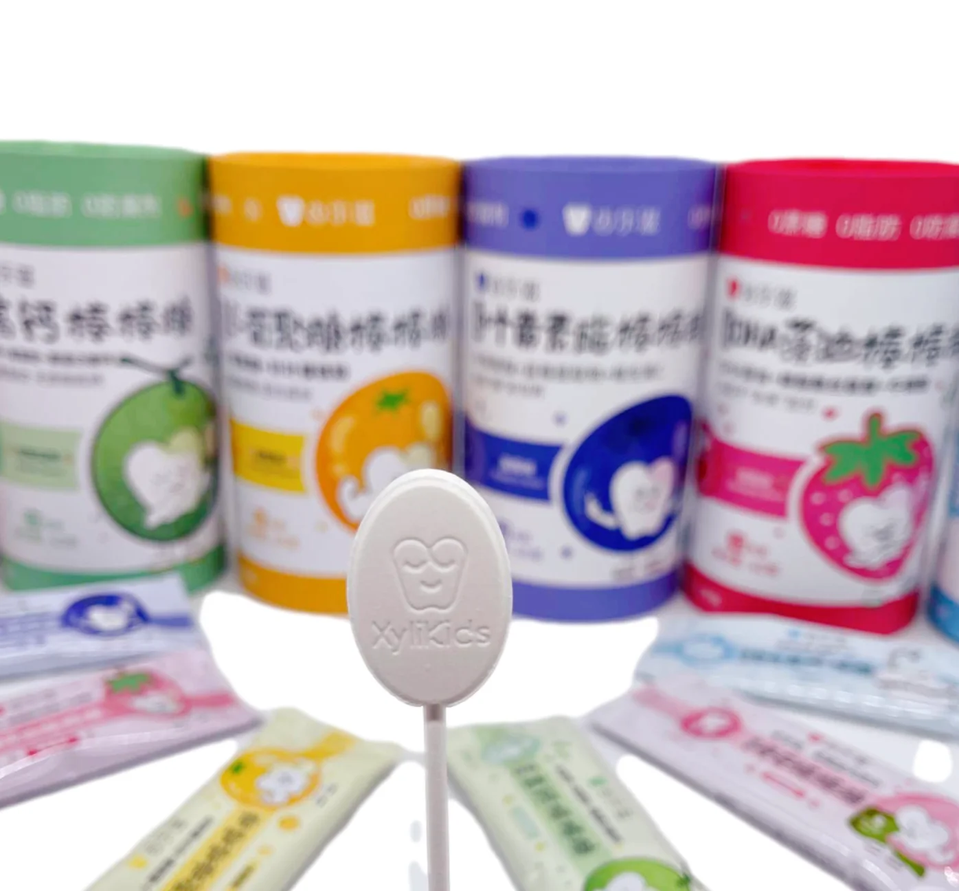 New Arrival Lollipop Sugar Free Pressed Candy OEM