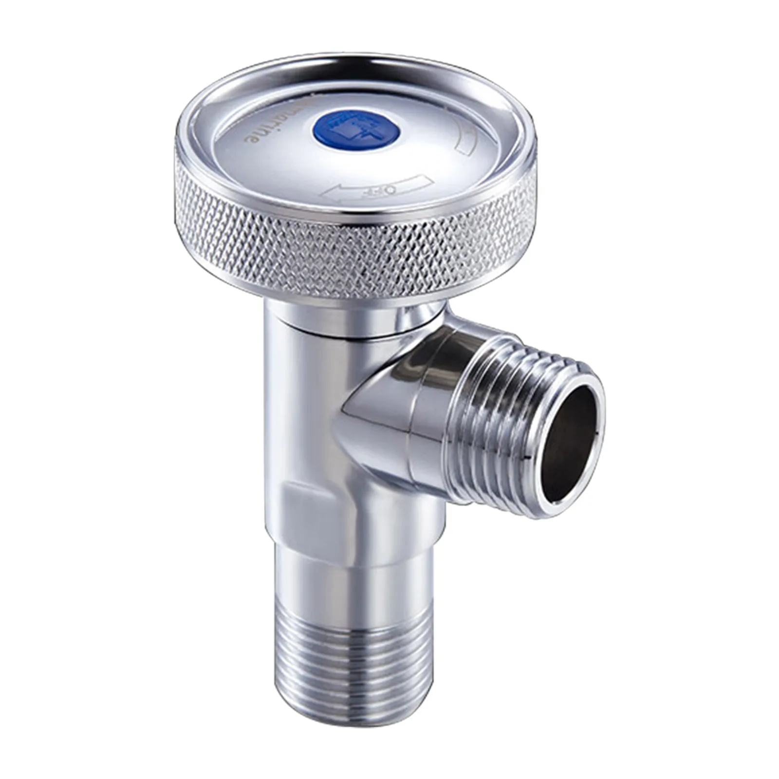 brass chrome-plated globe valve High flow and high quality valves are used in kitchen and bathroom angle valve