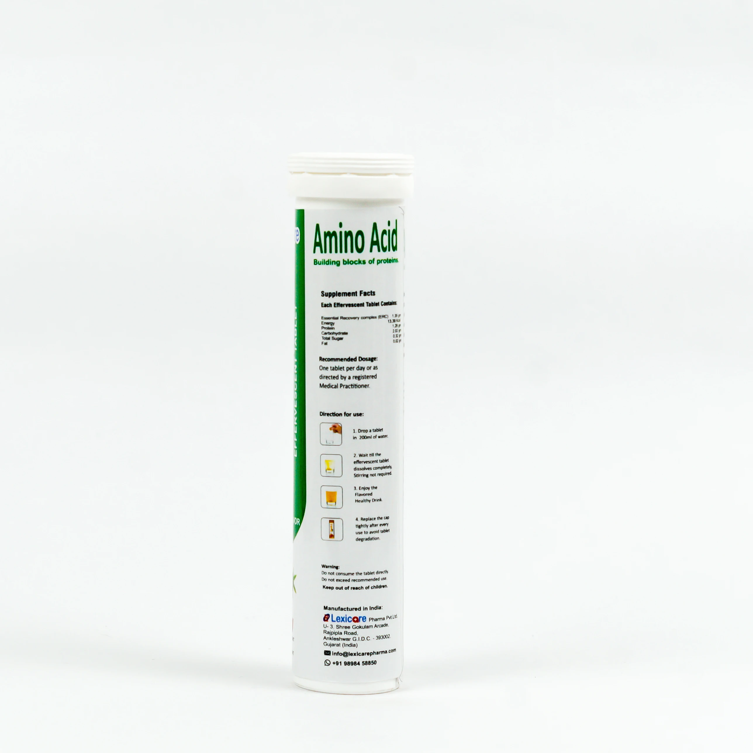 Best Quality Amino Acid Effervescent Tablet with good taste and flavor for adult at Wholesale Prices for Export