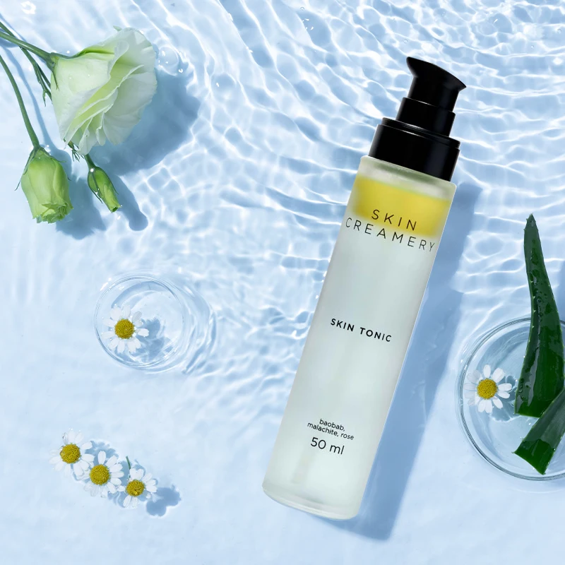 Best Selling Organic Rose Skin Tonic Versatile Hydrating Toner for Effortless Complexion Balancing Creams and Oils Set