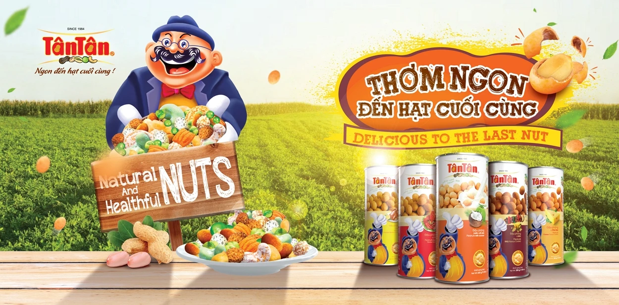 TAN TAN  ROASTED PEANUT BEST SALE made in Viet Nam