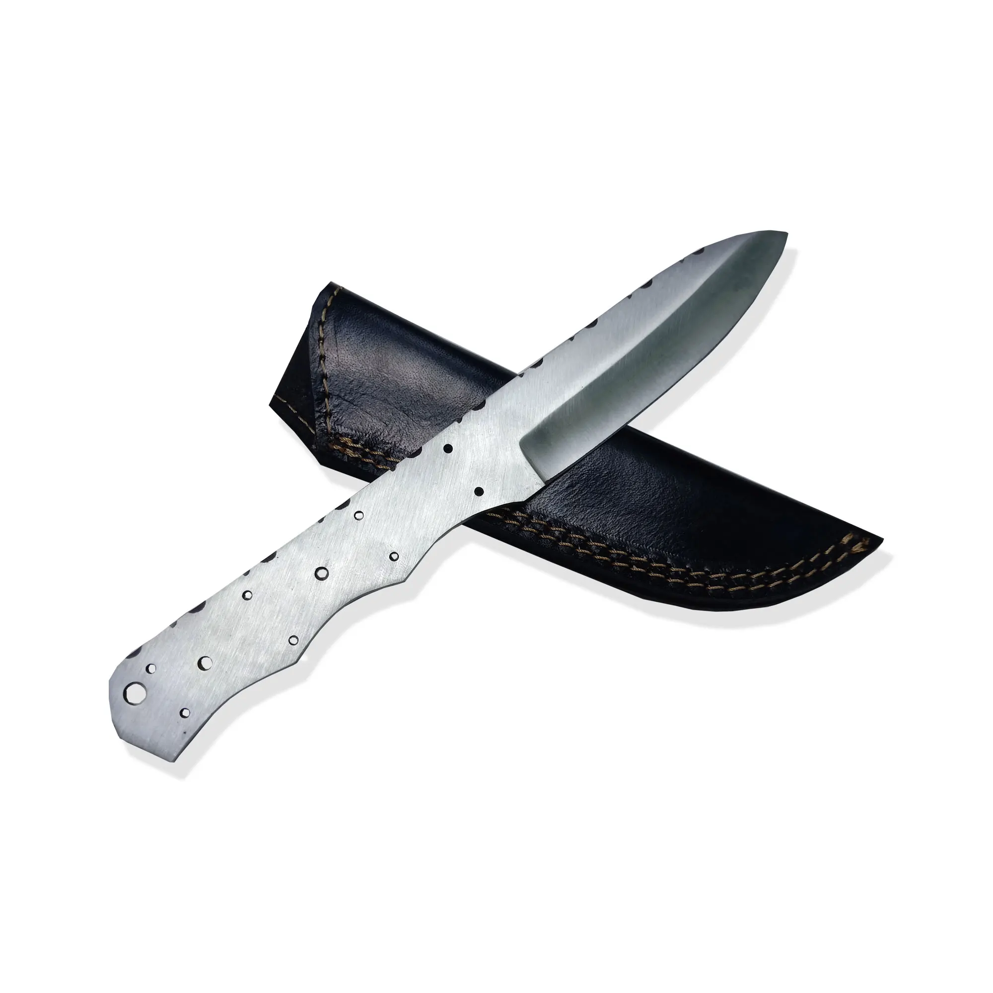 Hand Forged Knife Blank blade Handmade High Carbon Steel for Retailers full tang whole sale pocket knife knives making