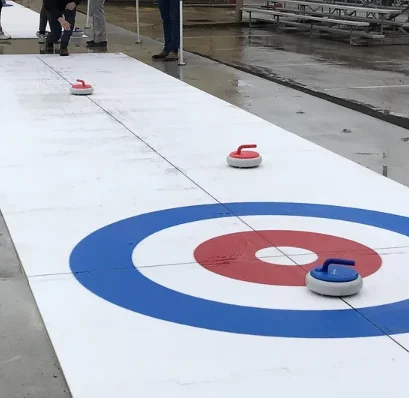 Sheet of synthetic ice rink manufacture hdpe synthetic ice skating rink artificial plastic board